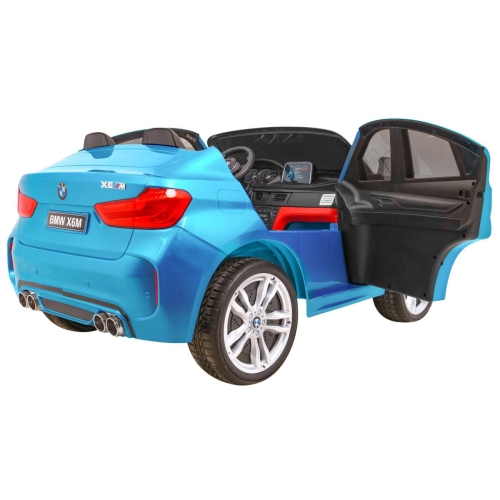 Dwuosobowy pojazd BMW X6M Lakierowany XXL Niebieski JJ2168